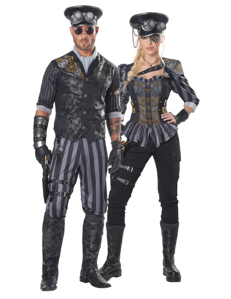 Paarkostüm Steampunker und Steampunkerin von BCI