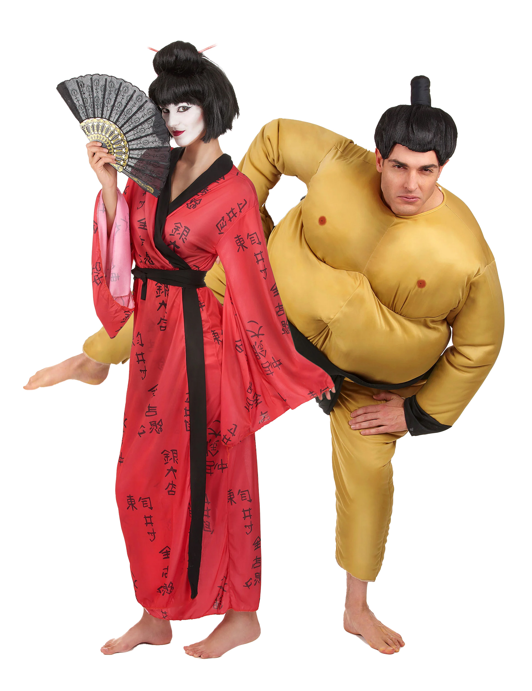 Paarkostüm Sumoringer und Geisha von BCI