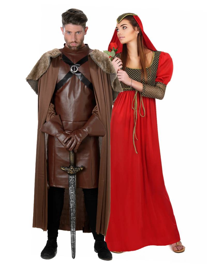 Ritter und Burgfräulein Paarkostüm von BCI
