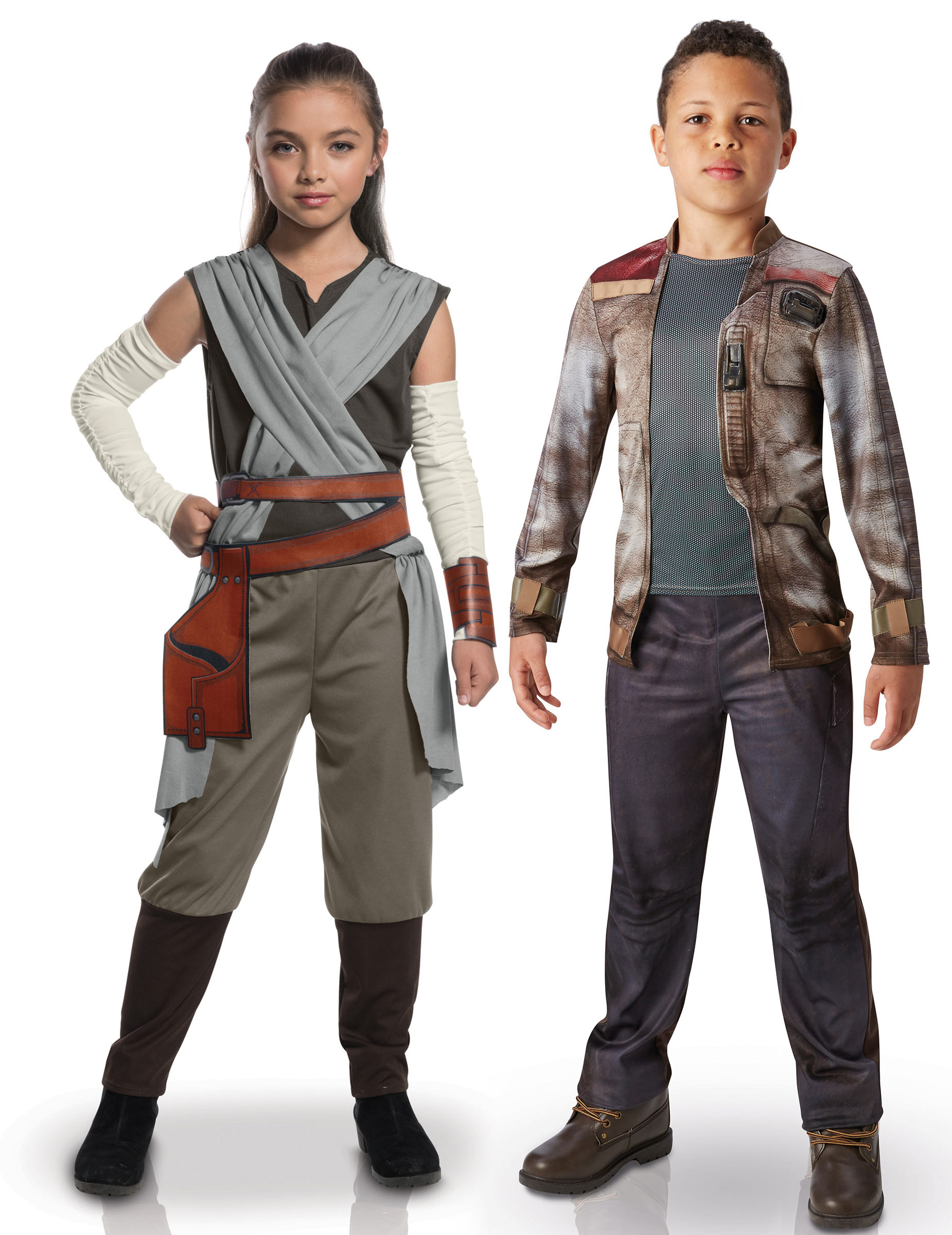 Star Wars-Kinderpaarkostüme Rey und Finn Lizenzartikel bunt Star Wars-Kinderpaarkostüme Rey und Finn Lizenzartikel bunt von BCI