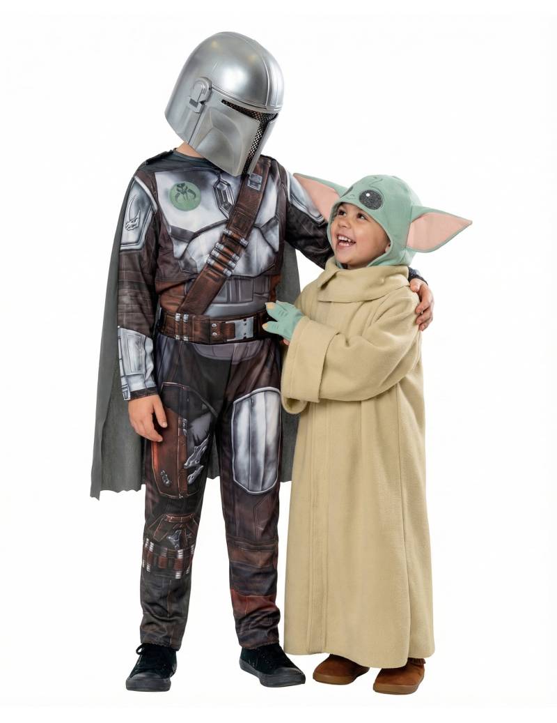 Star Wars Partnerkostüm Mandalorian und Baby Yoda für Kinder von BCI