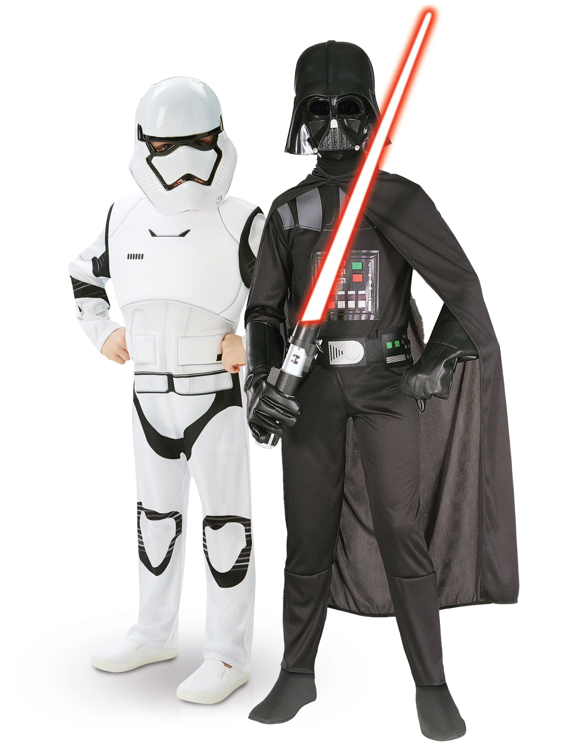 Star Wars Stormtrooper und Darth Vader Kinderpaarkostüm von BCI
