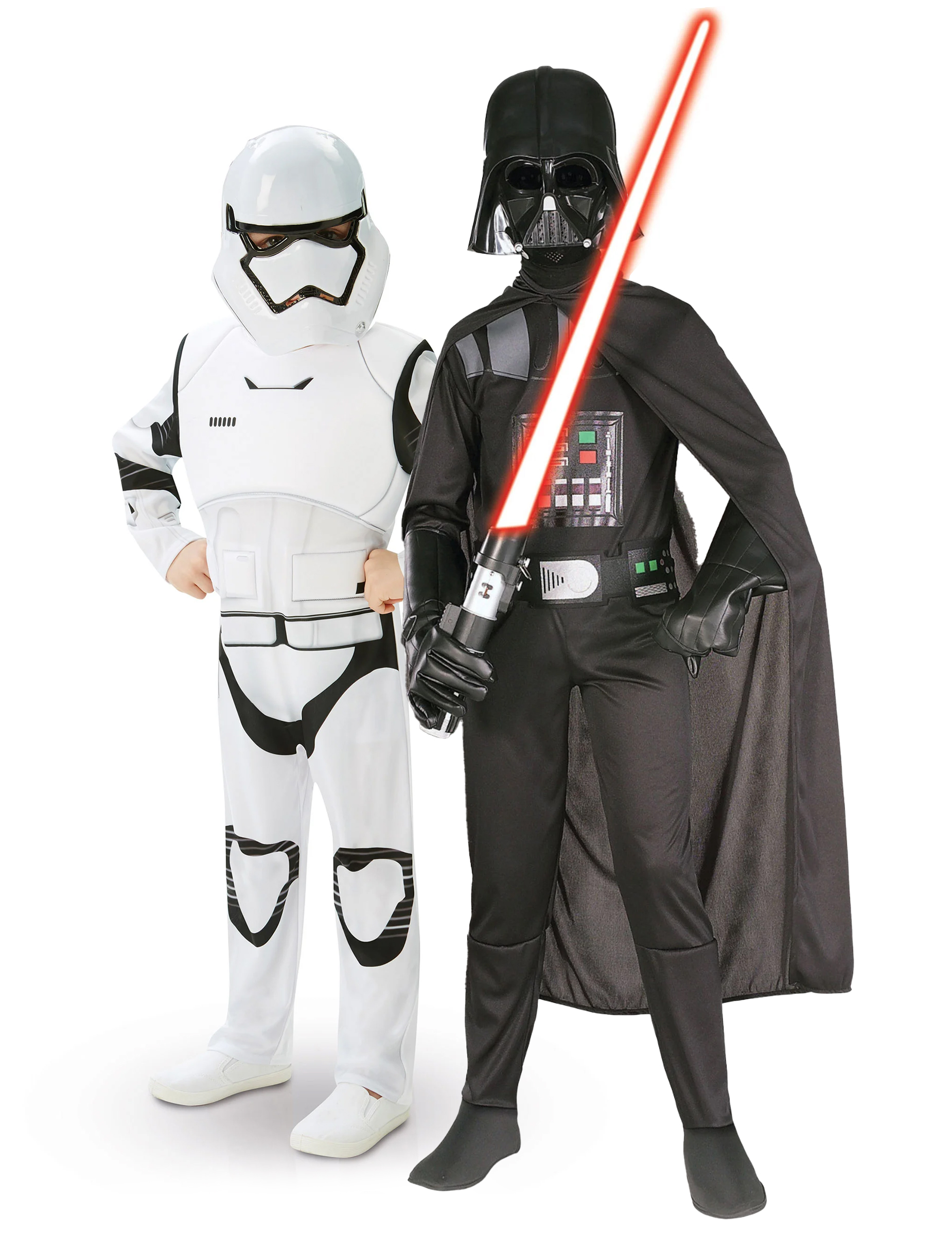 Star Wars Stormtrooper und Darth Vader Kinderpaarkostüm Star Wars Stormtrooper und Darth Vader Kinderpaarkostüm von BCI