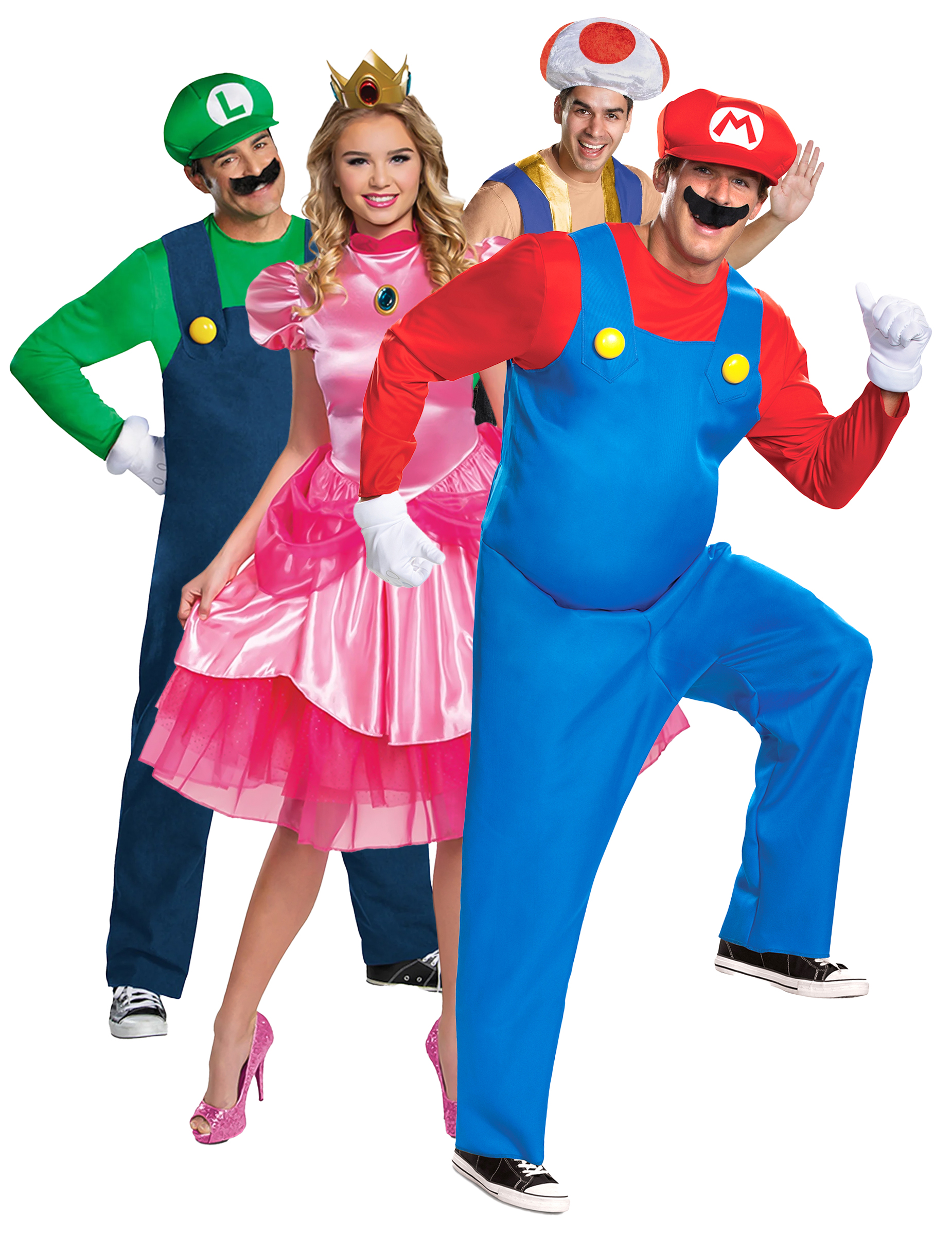 Super Mario Erwachsenen Gruppenkostüm Super Mario Erwachsenen Gruppenkostüm von BCI