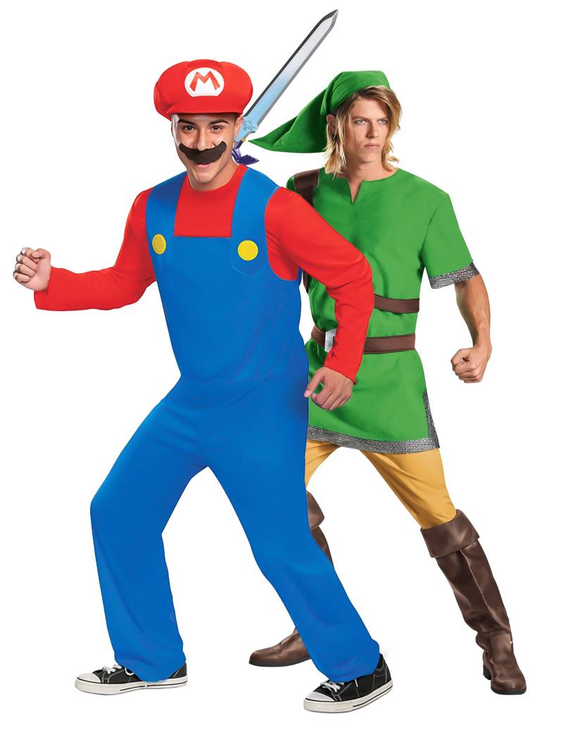 Super Nintendo Duo Kostümset Mario und Zelda von BCI