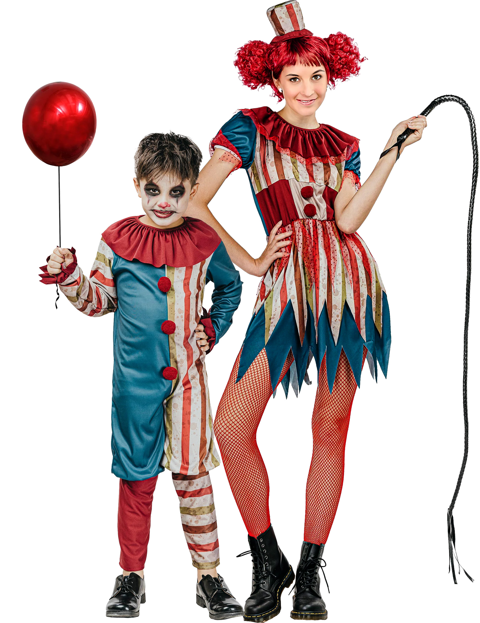 buntes Horrorclown Paarkostüme buntes Horrorclown Paarkostüme von BCI