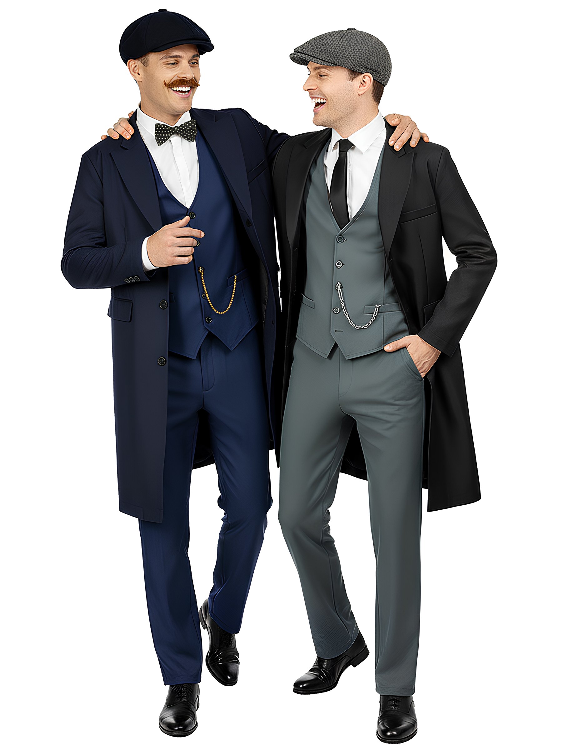 elegantes Peaky Blinders Paarkostüm von BCI