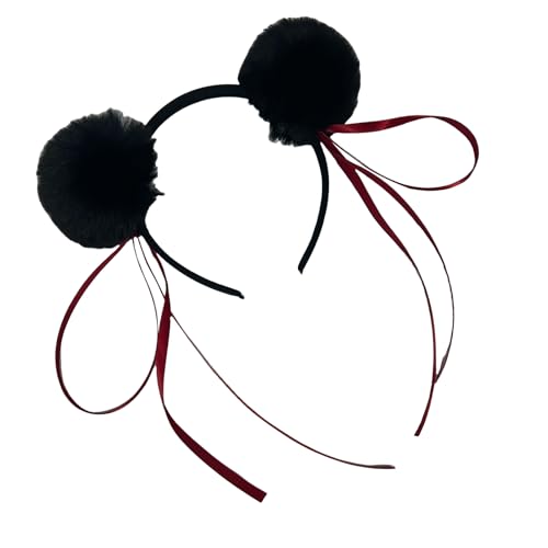 BCIOUS Cosplay Necha Haarband, mythische Pompons, Stirnband für Themen, Veranstaltungen, Versammlungen und chinesische Stile, Anime, Cosplay, Partys, Alltagskleidung, Stirnband von BCIOUS