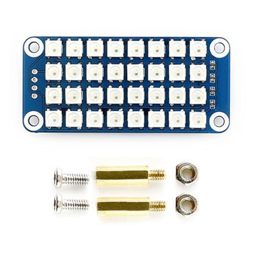 BCIOUS LED-Erweiterungsplatine Modul LED-Erweiterungsplatine Programmierbeleuchtung LED-Steuerplatine für 5/4B/3B+ Entwicklungsboard Entwicklungsplatine Zubehör von BCIOUS