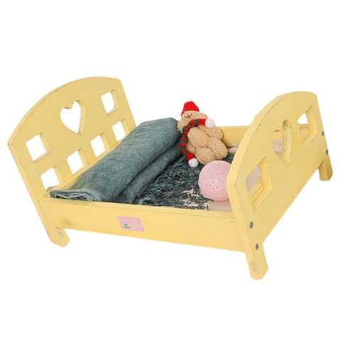 Neugeborene Fotografie Requisiten Kleines Holzbett Hundert Tage Baby Krippe Posing Hilfe Massivholz Dekoration Requisiten Baby Fotoshooting Requisiten von BCIOUS