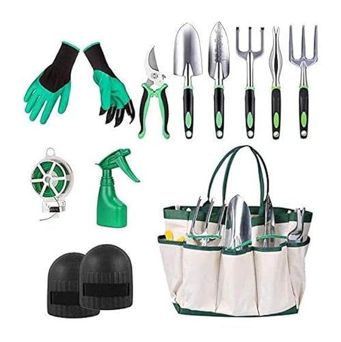 BCJMKDX Gartengeräte, Rostfreies Gartenwerkzeug-Set – langlebige Gartengeräte for drinnen und draußen for Gärtner, Männer und Frauen von BCJMKDX