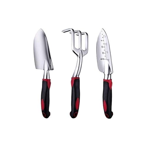 BCJMKDX Gartengeräte, Rostfreies Gartenwerkzeug-Set – langlebige Gartenwerkzeuge for drinnen und draußen for Gartenliebhaber von BCJMKDX