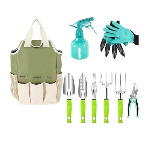 BCJMKDX Gartengeräte, Rostfreies Gartenwerkzeug-Set – langlebige Werkzeuge for drinnen und draußen for Gartenliebhaber for Männer und Frauen von BCJMKDX