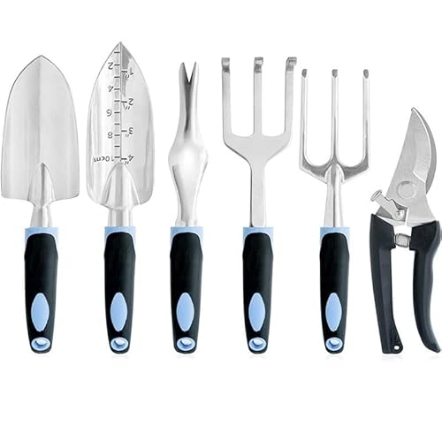 BCJMKDX Gartengeräte, Rostfreies Gartenwerkzeug-Set – perfekt for den Innen- und Außenbereich for Gärtner, Männer und Frauen von BCJMKDX
