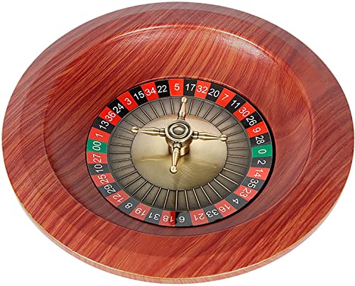 BCJMKDX Roulette, Das 12 Zoll Holz-Roulette, Russisches Roulette-Set, Brettspiel, Lotterie, Drehteller, Freizeit-Tischspiele, perfekt for einen Spieleabend zu Hause oder eine Party BCJMKDX Roulette, Das 12 Zoll Holz-Roulette, Russisches Roulette-Set, Brettspiel, Lotterie, Drehteller, Freizeit-Tischspiele, perfekt for einen Spieleabend zu Hause oder eine Party von BCJMKDX