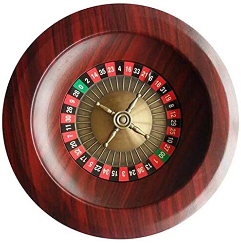 BCJMKDX Roulette, Das 12-Zoll-Holz-Roulette-Rad-Set, Casino-Unterhaltungsspiel for Erwachsene, Turntable-Freizeit-Tischspiele Roulette-Tisch,Braun BCJMKDX Roulette, Das 12-Zoll-Holz-Roulette-Rad-Set, Casino-Unterhaltungsspiel for Erwachsene, Turntable-Freizeit-Tischspiele Roulette-Tisch,Braun von BCJMKDX