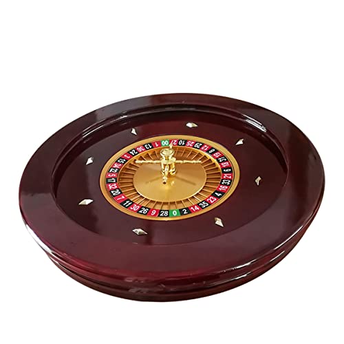 BCJMKDX Roulette, Das 20" Casino Grade Deluxe Hochglanz-Roulette-Rad von BCJMKDX