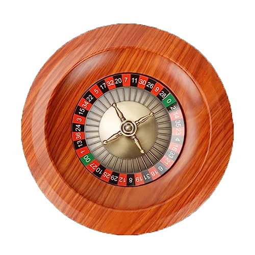 BCJMKDX Roulette, Das Roulette-Rad-Set aus Holz, 12-Zoll-Gewinnspiel-Roulette, europäische Drehteller-Freizeit-Tischspiele, Roulette-Spiel, Roulette-Tisch, Party-Spiel-Requisite BCJMKDX Roulette, Das Roulette-Rad-Set aus Holz, 12-Zoll-Gewinnspiel-Roulette, europäische Drehteller-Freizeit-Tischspiele, Roulette-Spiel, Roulette-Tisch, Party-Spiel-Requisite von BCJMKDX