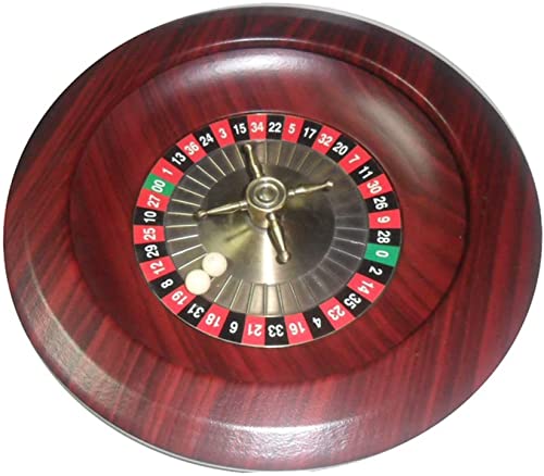 BCJMKDX Roulette, Das Roulette-Rad-Spielset, 12 Zoll, professionelles Roulette-Rad-Set aus Holz, Drehteller, Freizeit-Tischspiele, perfekt for einen Spieleabend zu Hause oder eine Clubparty BCJMKDX Roulette, Das Roulette-Rad-Spielset, 12 Zoll, professionelles Roulette-Rad-Set aus Holz, Drehteller, Freizeit-Tischspiele, perfekt for einen Spieleabend zu Hause oder eine Clubparty von BCJMKDX