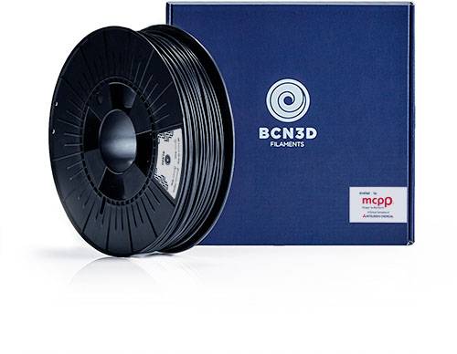 BCN3D PMBC-1000-014 Filament PLA UV-beständig 2.85mm 2300g Schwarz 1St. von BCN3D