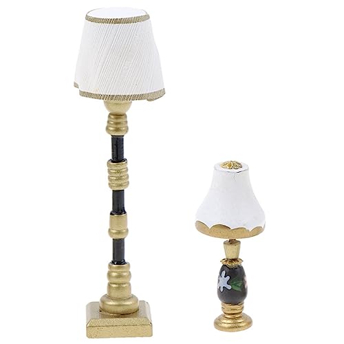BCOATH 1 Satz Mini-Stehlampe Resin lamp deko tischlampe Feengarten-Lampenfiguren -Stehleuchte LED-Stehlampen LED-Zubehör Vintage Tischlampe Sand Tisch Stehlampe Sandkasten von BCOATH