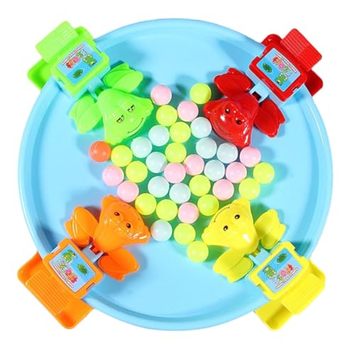 BCOATH Spielzeug Für Jungen Und Mädchen Mini-Tier-babyspielzeug Frösche Marmor Schluckspielzeug Interaktives Lernspielzeug Für Jungen Und Mädchen Zufällige Farbe von BCOATH