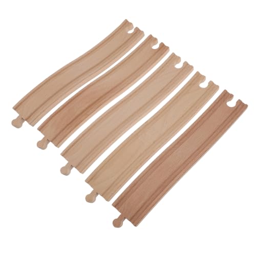 BCOATH 1 Set Holzbahn Gleis Montieren Spielzeug Kinder Kreatives Spielzeug Kind Lernspielzeug von BCOATH