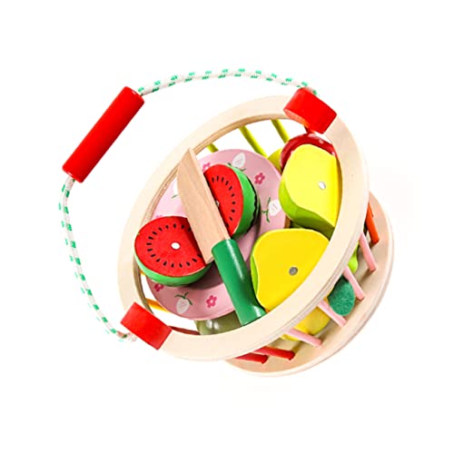 BCOATH Gemüsespielzeug-Set Obst Schneiden Spielzeug Lernspielzeug Für Kinder Sicheres Und Robustes Mädchenspielzeug von BCOATH