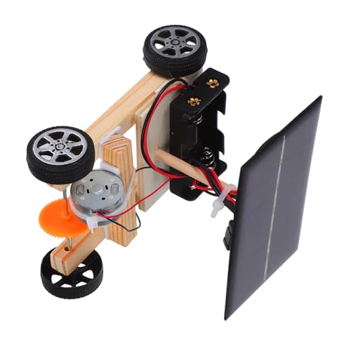 BCOATH 1 Stück DIY Solar Auto Bausatz für Kreatives Engineering Circuit Science Lernspielzeug für Jungen Sicheres und Langlebiges Holzspielzeug für Stem Projekte BCOATH 1 Stück DIY Solar Auto Bausatz für Kreatives Engineering Circuit Science Lernspielzeug für Jungen Sicheres und Langlebiges Holzspielzeug für Stem Projekte von BCOATH
