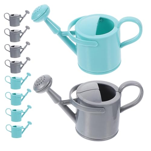 BCOATH 10 Stück Teiliges Mini Gießkannen Kunststoff Dunkelgrau Pfauenblau Handliche Miniatur Gießkannen für Garten Dekoration Puppenhaus Zubehör Indoor Outdoor Nutzung BCOATH 10 Stück Teiliges Mini Gießkannen Kunststoff Dunkelgrau Pfauenblau Handliche Miniatur Gießkannen für Garten Dekoration Puppenhaus Zubehör Indoor Outdoor Nutzung von BCOATH