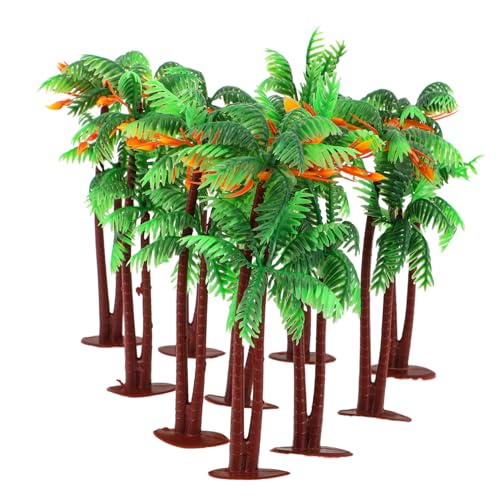 BCOATH 10 Stück Teiliges Miniatur Realistische Kokospalmen Leicht für DIY Projekte Mikro Landschaften Sandtisch für Zuhause für Bastelfreunde BCOATH 10 Stück Teiliges Miniatur Realistische Kokospalmen Leicht für DIY Projekte Mikro Landschaften Sandtisch für Zuhause für Bastelfreunde von BCOATH