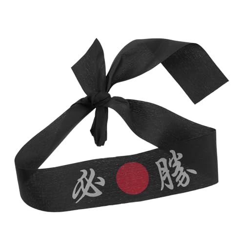 BCOATH 10 Stück Teiliges Ninja Kopfband für Hautfreundliches Karate Stirnband Verstellbar und Japanisches Party Dekoration Zubehör für Kindergeburtstag und Kostümspiele von BCOATH