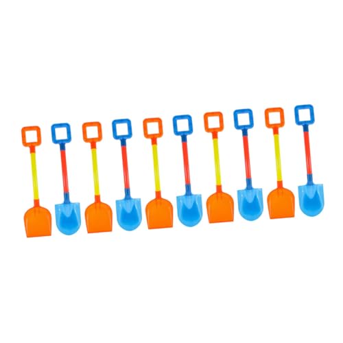 BCOATH 10 Stück Teiliges Sandspielzeug mit Kunststoff schaufeln Kindersicher Robust zum Graben Am Strand Garten Kreative Designs für Kleine Sandburgenbauer und Sandspiele Zufällige Farbe BCOATH 10 Stück Teiliges Sandspielzeug mit Kunststoff schaufeln Kindersicher Robust zum Graben Am Strand Garten Kreative Designs für Kleine Sandburgenbauer und Sandspiele Zufällige Farbe von BCOATH