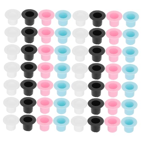 BCOATH 100 Stück Teiliges DIY Mini Clownhüte Bunte Miniatur Hüte für Weihnachtsdekoration Bastelbedarf Festliche DIY Bastelartikel von BCOATH