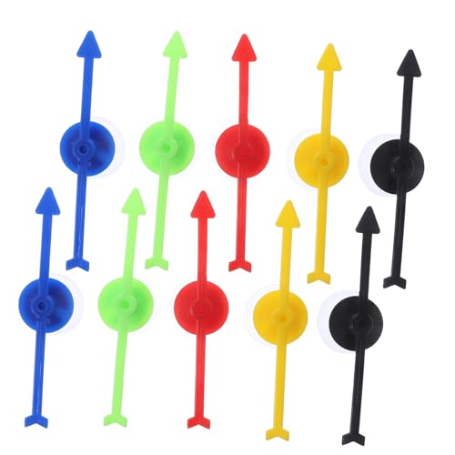 BCOATH 10Stücke Interaktive Pfeilspinner Für Brettspiele Saugnapf Zeiger Für Party Und Bildungsspiele Einfach Zu Verwenden Und Vielseitig Einsetzbar BCOATH 10Stücke Interaktive Pfeilspinner Für Brettspiele Saugnapf Zeiger Für Party Und Bildungsspiele Einfach Zu Verwenden Und Vielseitig Einsetzbar von BCOATH