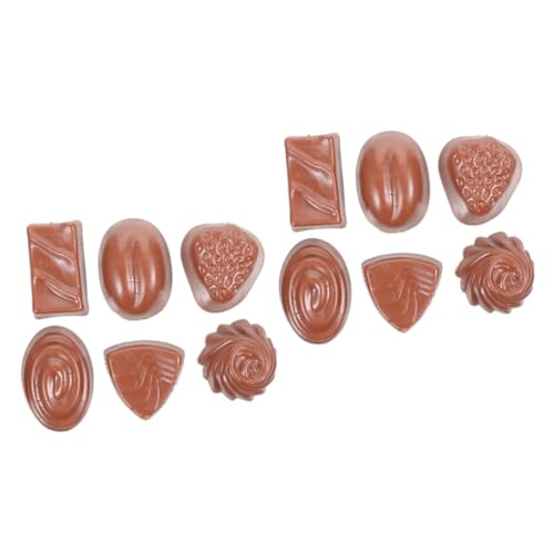 BCOATH 12 STK Simulationsschokolade lebensechte Schokolade Küche so tun, als würde Man Essen Spielen Schokoladenattrappe Dekorative Schokoladenmodelle simuliertes Schokoladenmodell PVC BCOATH 12 STK Simulationsschokolade lebensechte Schokolade Küche so tun, als würde Man Essen Spielen Schokoladenattrappe Dekorative Schokoladenmodelle simuliertes Schokoladenmodell PVC von BCOATH