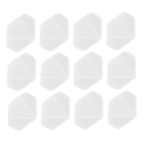 BCOATH 12 Stück Teiliges Acrylwürfel Blanko Würfel mit Glatter Oberfläche Vielseitig Einsetzbar als DIY Brettspiel Zubehör und Lehrmittel für Spiele und Lernaktivitäten von BCOATH