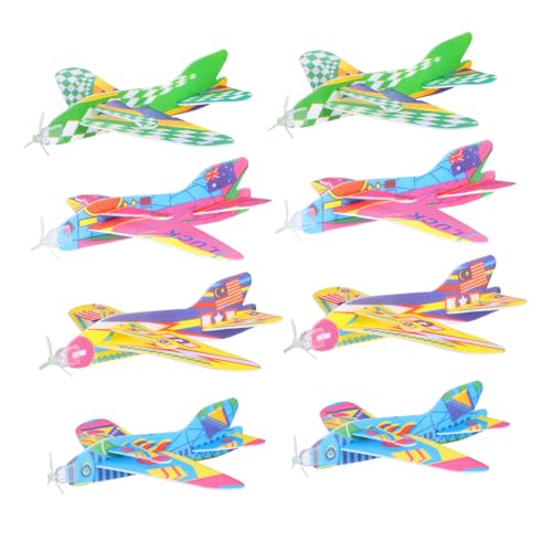 BCOATH 12 Stück Teiliges Handgeworfener Schaumstoffflugzeuge für Leicht Bruchfest Farbenfroh Sicher für Outdoor spielspaß Jungen Mädchen Ab Jahre BCOATH 12 Stück Teiliges Handgeworfener Schaumstoffflugzeuge für Leicht Bruchfest Farbenfroh Sicher für Outdoor spielspaß Jungen Mädchen Ab Jahre von BCOATH