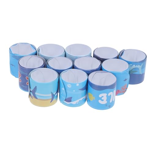 BCOATH 12 Stück Teiliges Meeresbewohner schnapparmband Robuste Slap Wristbands für Geburtstag Party und Tanz Einfach Anzulegen Farbenfrohe Meerestier accessoires für Jungen und Mädchen BCOATH 12 Stück Teiliges Meeresbewohner schnapparmband Robuste Slap Wristbands für Geburtstag Party und Tanz Einfach Anzulegen Farbenfrohe Meerestier accessoires für Jungen und Mädchen von BCOATH