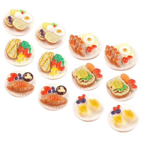 BCOATH 12 Stück Teiliges Miniatur Lebensmittelmodell Bunte Mini Dessert Dekoration Realistische Puppenhaus Snack Requisiten Geeignet für Puppenhaus Küche Fotografie und Sammlungen BCOATH 12 Stück Teiliges Miniatur Lebensmittelmodell Bunte Mini Dessert Dekoration Realistische Puppenhaus Snack Requisiten Geeignet für Puppenhaus Küche Fotografie und Sammlungen von BCOATH