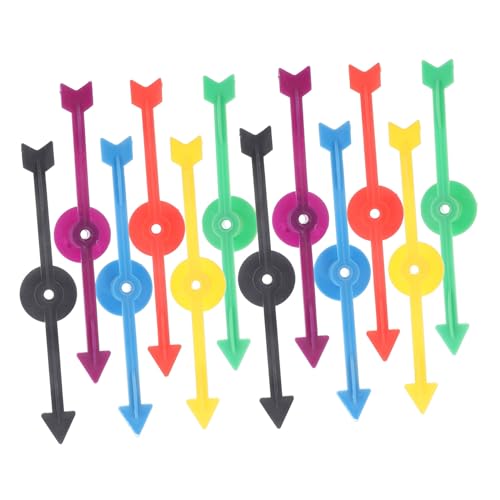 BCOATH 12 Stück Teiliges Spielzubehör aus Robustem Kunststoff Buntes DIY brettspiel zubehör Drehbare Spielspitzen für Kompakt und Leicht für Gesellschaftsspiele und Lernspiele BCOATH 12 Stück Teiliges Spielzubehör aus Robustem Kunststoff Buntes DIY brettspiel zubehör Drehbare Spielspitzen für Kompakt und Leicht für Gesellschaftsspiele und Lernspiele von BCOATH