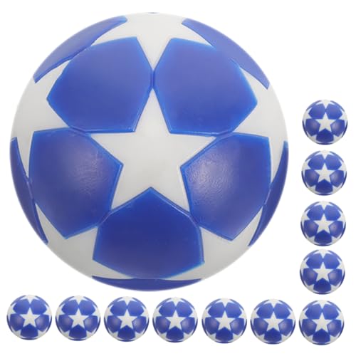 BCOATH 12 Stück Tischfußball-tischbälle, Tischfußball-ersatzbälle, Tischfußball-ersatzbälle, Mini-fußbälle, Kleine Fußbälle von BCOATH
