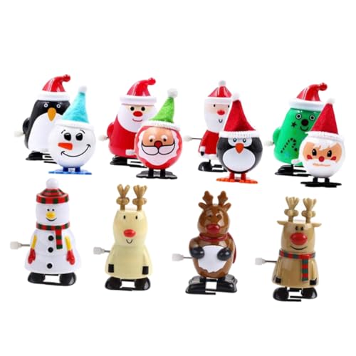 BCOATH 12 Stück Weihnachtsmann- Uhrwerksspielzeug Weihnachtsspielzeug aufziehen Weihnachtsmasse interessante Uhrwerkspielzeuge neuartige Aufziehspielzeuge Plastik BCOATH 12 Stück Weihnachtsmann- Uhrwerksspielzeug Weihnachtsspielzeug aufziehen Weihnachtsmasse interessante Uhrwerkspielzeuge neuartige Aufziehspielzeuge Plastik von BCOATH