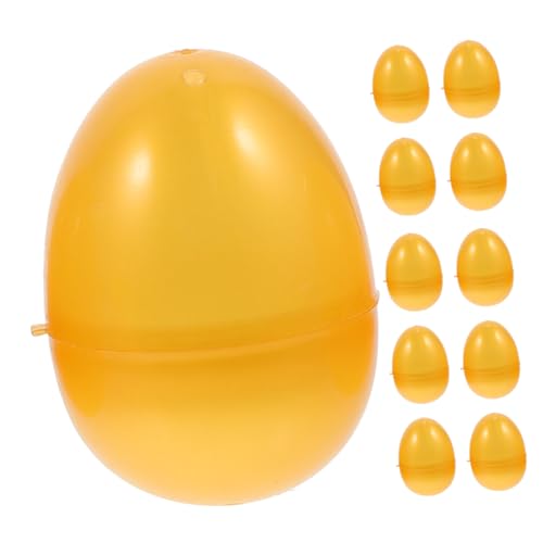BCOATH 12Stücke Füllbare Plastikeier Goldene Ostereier für Partyspiele und Deko Ostern und Kreative Anlässe BCOATH 12Stücke Füllbare Plastikeier Goldene Ostereier für Partyspiele und Deko Ostern und Kreative Anlässe von BCOATH