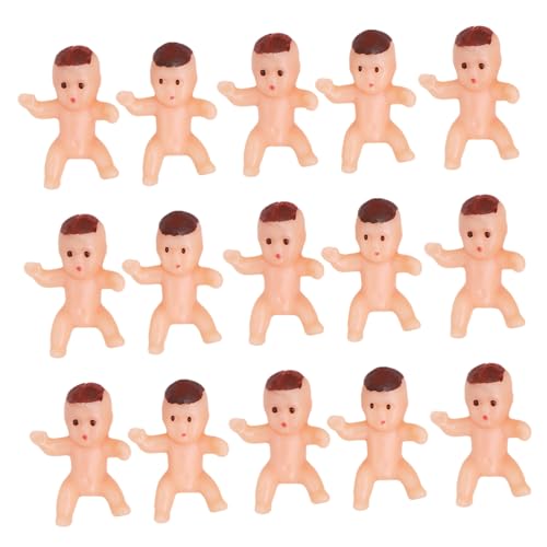 BCOATH 150 Stück Mini Figuren Kunststoff Shower Party Deko Kleine Junge Mädchen für Eiswürfelspiele Partygeschenkartikel Leicht Tragbar und Langlebig von BCOATH