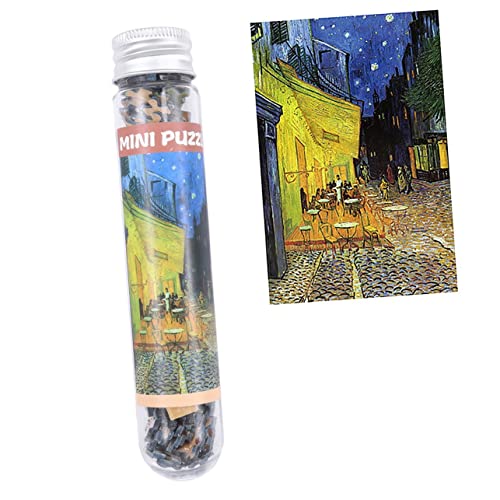 BCOATH 150Stücke Mini Puzzle aus Papier für Erwachsene Kreatives Puzzle mit Berühmten Gemälden für Stressabbau und Freizeitaktivitäten im Praktischen Reagenzglas Aufbewahrt BCOATH 150Stücke Mini Puzzle aus Papier für Erwachsene Kreatives Puzzle mit Berühmten Gemälden für Stressabbau und Freizeitaktivitäten im Praktischen Reagenzglas Aufbewahrt von BCOATH