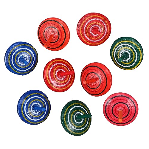 BCOATH 15er Set Kreisel Bunte Gyroskope Für Perfekt Als Mitgebsel Für Geburtstagsfeiern Und Veranstaltungen Holzspielzeug Für Kreatives BCOATH 15er Set Kreisel Bunte Gyroskope Für Perfekt Als Mitgebsel Für Geburtstagsfeiern Und Veranstaltungen Holzspielzeug Für Kreatives von BCOATH