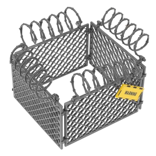 BCOATH 1Satz Abs Kunststoff Spielzeugzaun Sicherheitsleitplanken für DIY Miniaturen und Szenenzubehör für Kreative Bauprojekte und Spielzeugbauernhof Szenen BCOATH 1Satz Abs Kunststoff Spielzeugzaun Sicherheitsleitplanken für DIY Miniaturen und Szenenzubehör für Kreative Bauprojekte und Spielzeugbauernhof Szenen von BCOATH