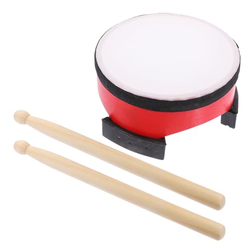 BCOATH 1Satz Bodentrommel für Musikalisches mit Mallets und Kunstledermaterial Fördert Rhythmusgefühl und Koordination für Frühe Musikbildung von BCOATH