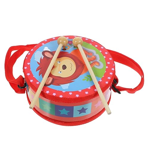 BCOATH 1Satz Handtrommel Percussion Instrument mit Drumsticks für Musikfeiern Plastik Material Leicht und Tragbar Fördert Kognitive Entwicklung und Rhythmusgefühl BCOATH 1Satz Handtrommel Percussion Instrument mit Drumsticks für Musikfeiern Plastik Material Leicht und Tragbar Fördert Kognitive Entwicklung und Rhythmusgefühl von BCOATH